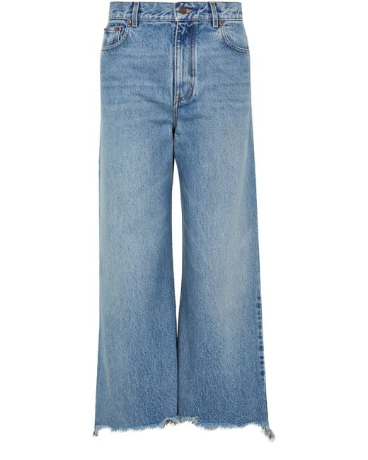 Chloé Blue Straight-Cut Jeans