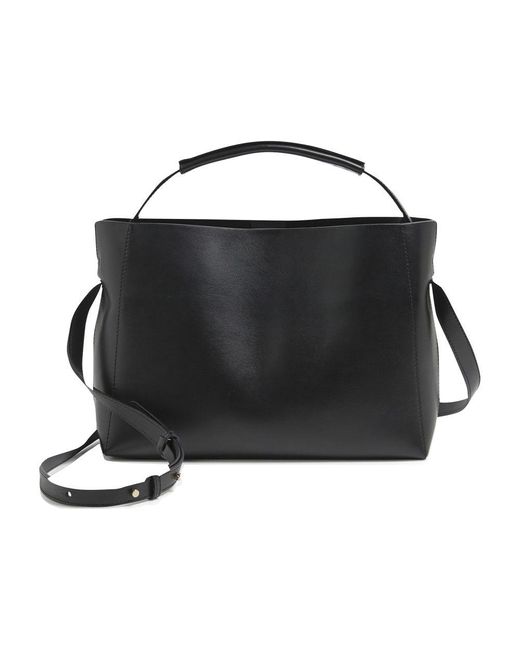 Flattered Black Hedda Grande Handbag