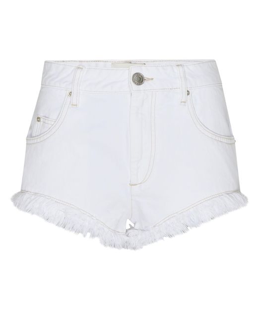 Isabel Marant White Shorts aus Denim Eneidao