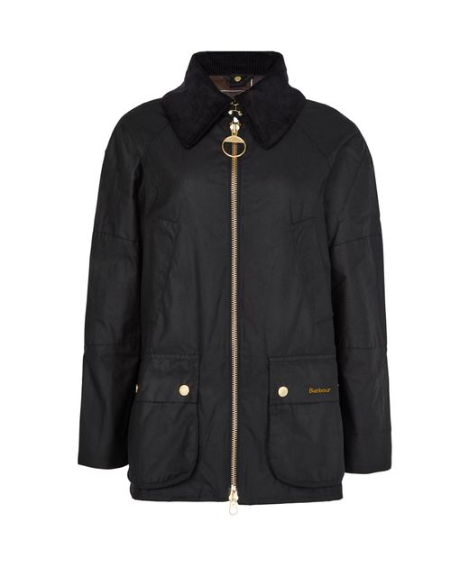 Barbour Black Jacke Allerston Wax