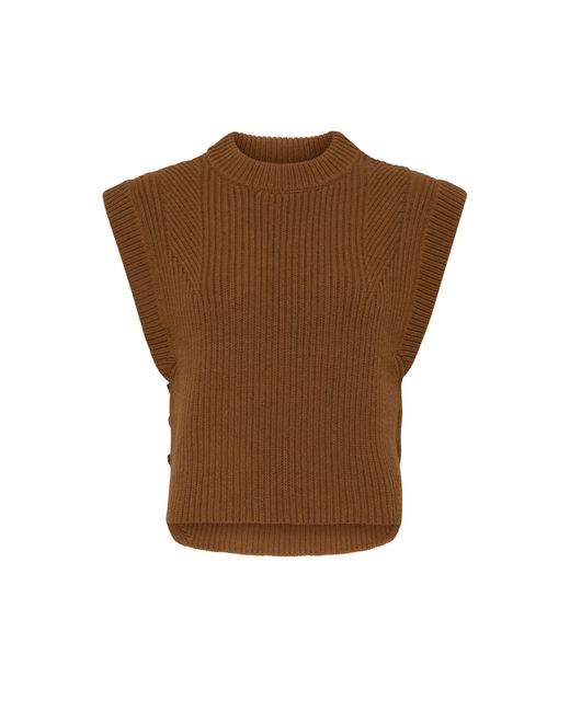 Soeur Brown Alky Sweater