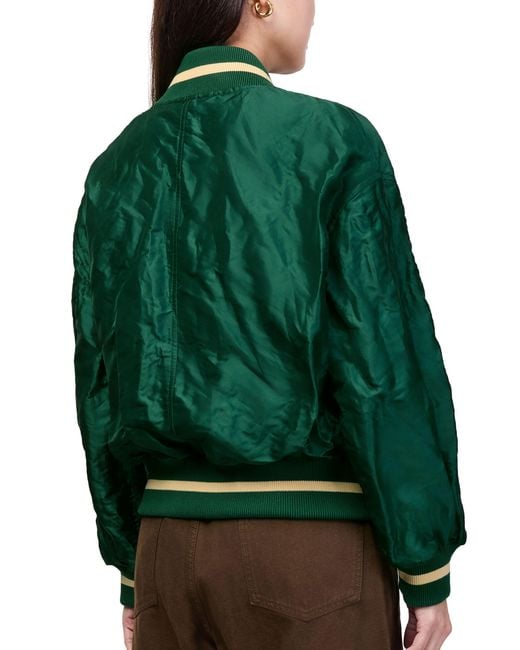 Loewe Green Bomber Jacket