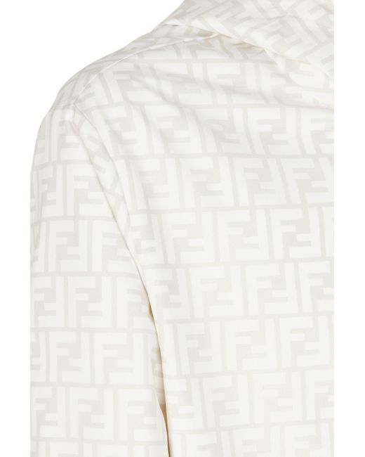 Fendi Blouson in White for Men | Lyst