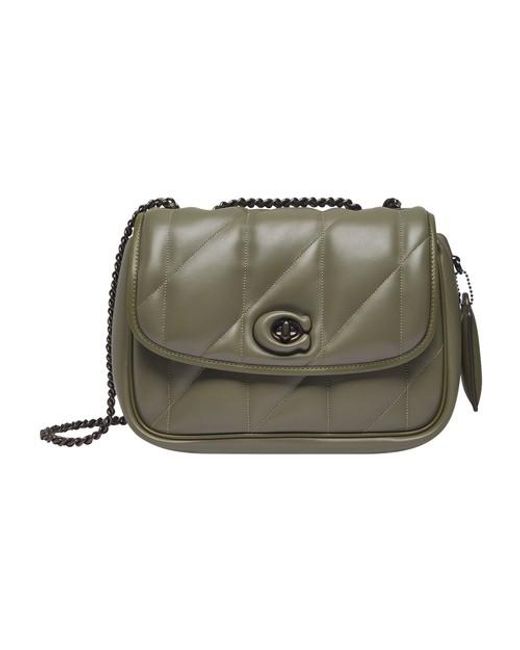 COACH Madison Shoulder Bag in Green Lyst