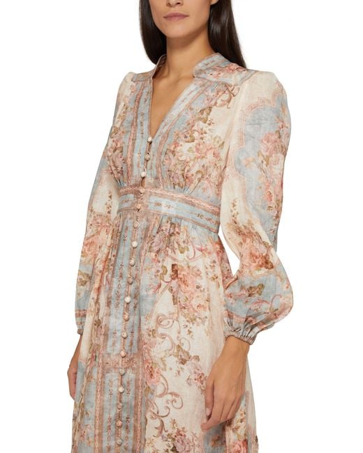 august plunge midi dress zimmermann Zimmermann Dress August Plunge Midi