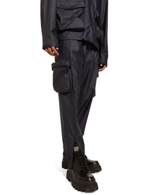 Dolce & Gabbana Black Jogging Pants With Large Pockets for men