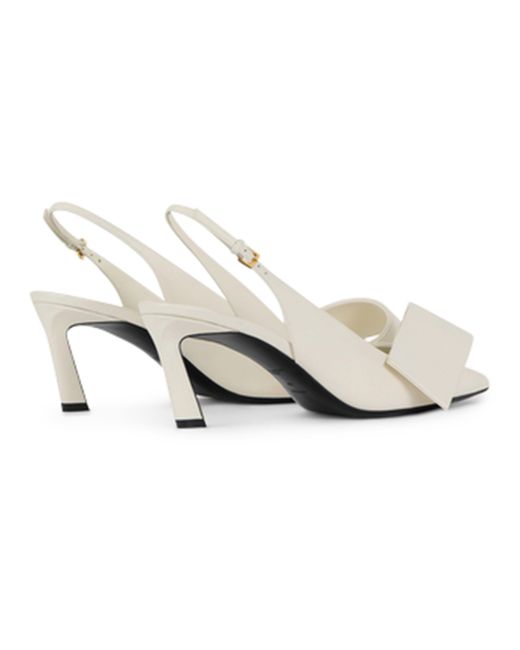 Givenchy White Pumps Mit Flechtband