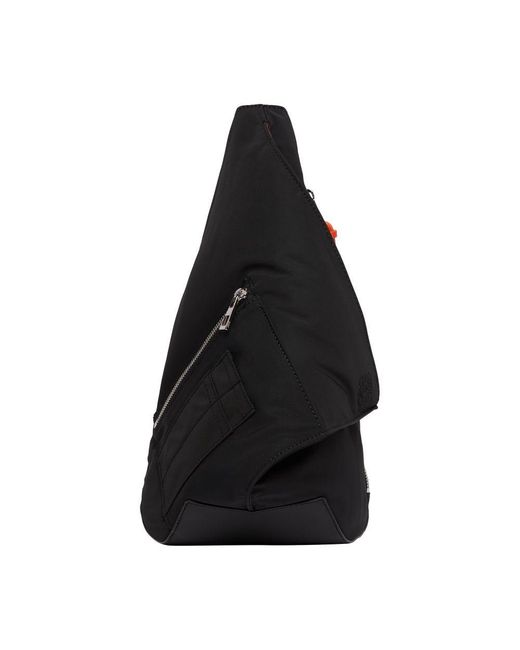 Loewe Black Anton Sling Puffer Bag for men