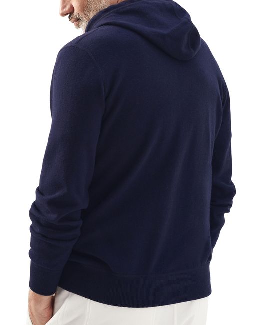 Brunello Cucinelli Blue Sweatshirt Style Cardigan for men