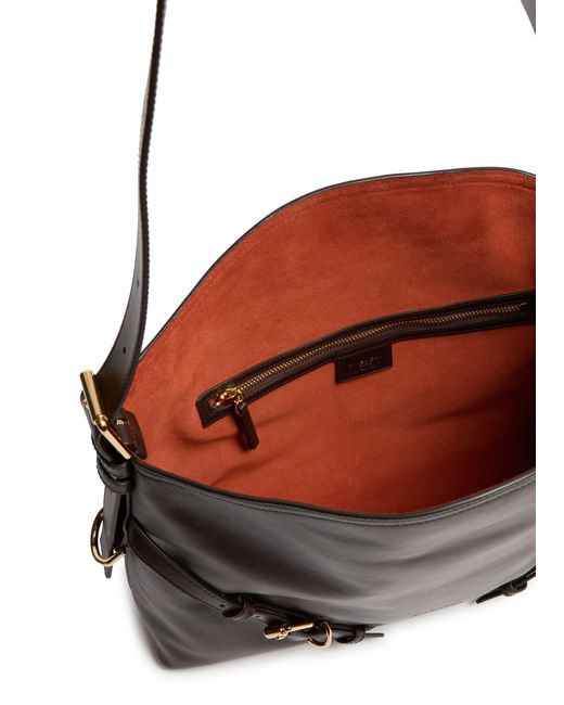 Givenchy Black Voyou Medium Shiny Leather Bag