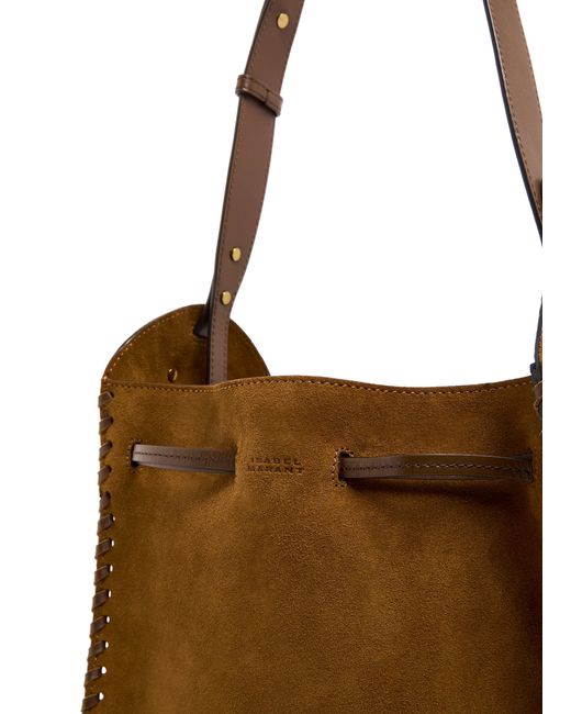 Isabel Marant Brown Silao Bucket Bag