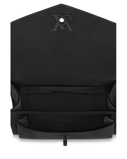 Louis Vuitton Mylockme Chain Pochette - Black Shoulder Bags, Handbags -  LOU767683