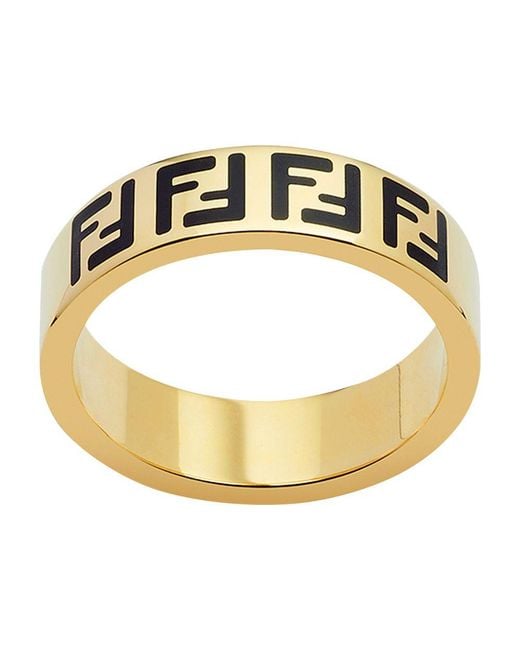 Fendi Metallic Forever Ring