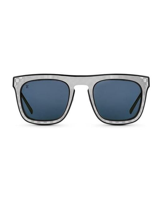 Louis Vuitton Blue Lv Planet Sunglasses for men