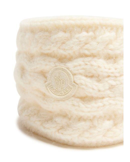 Moncler Natural Logo Headband