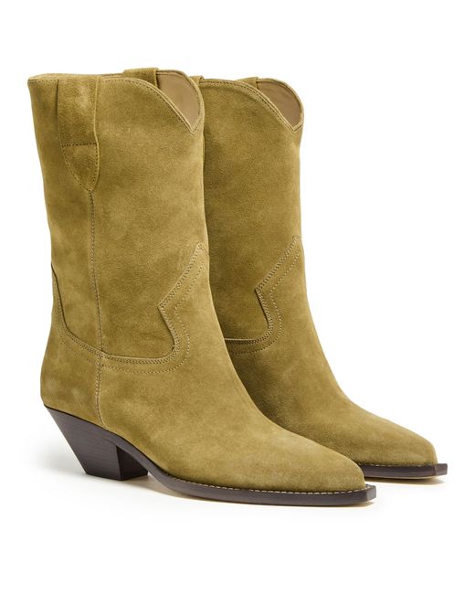 Isabel Marant Brown Dahope Ankle Boots