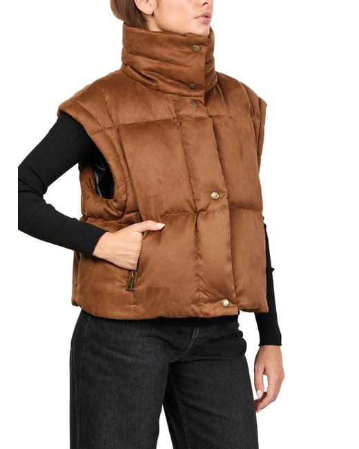 Moncler Brown Paterne Hooded Puffer Jacket