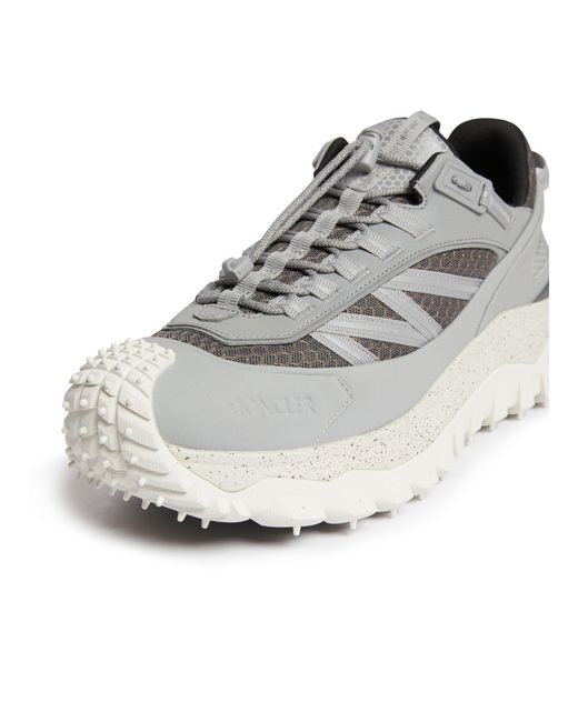 Moncler Gray Trailgrip Low Sneakers for men