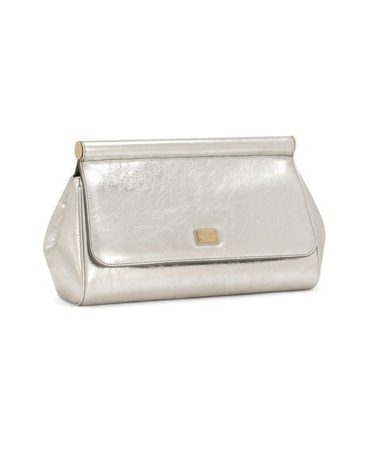 Dolce & Gabbana White Sicily Handbag