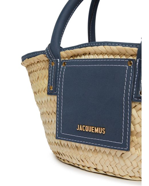 Jacquemus Blue Le Petit Panier Soleil Bucket Bag