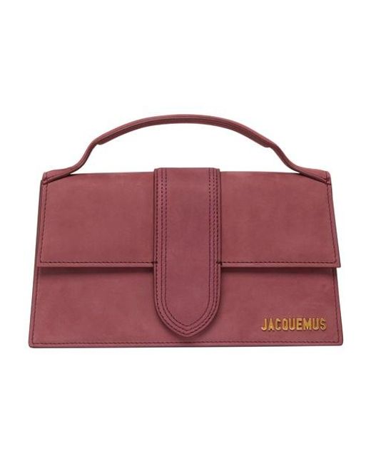 Jacquemus Le Grand Bambino Bag in Burgundy (Red) | Lyst