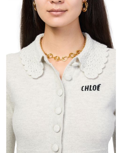 Chloé Metallic Halskette Chloé