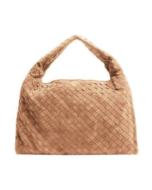 Bottega Veneta Brown Tasche Hop Im Kleinformat