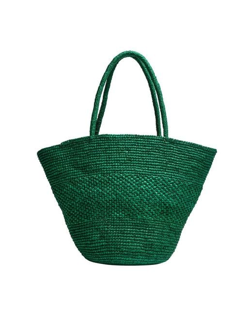 The Row Green Emilie Bag