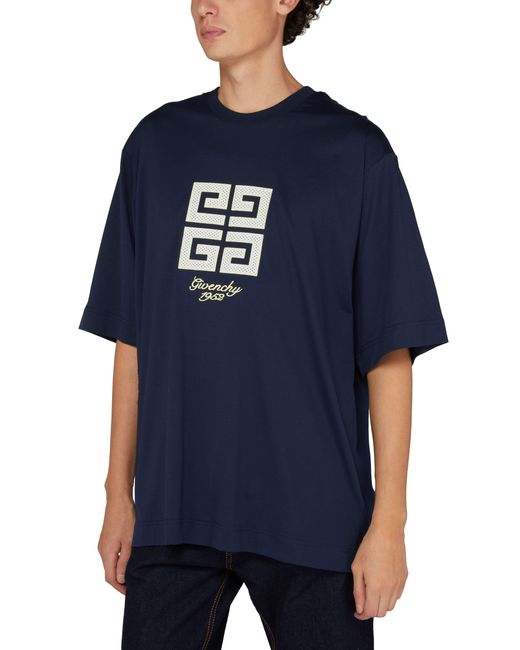 Givenchy Blue 4G T-Shirt for men