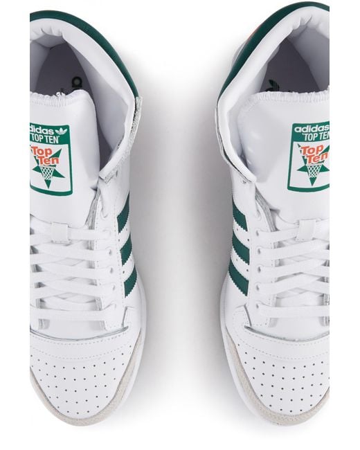 adidas gazelle silver green womens Adidas Original TOP TEN RB HI Men's main image 1