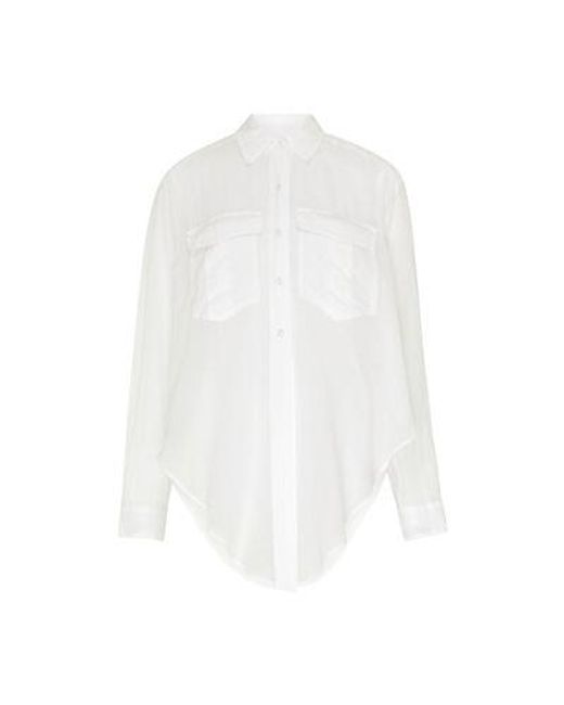 Isabel Marant White Nath Shirt