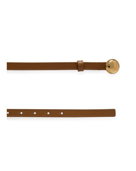 Loewe Brown Pebble Belt