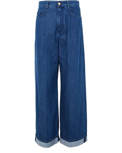 Jean Large Lupino Max Mara en coloris Blue