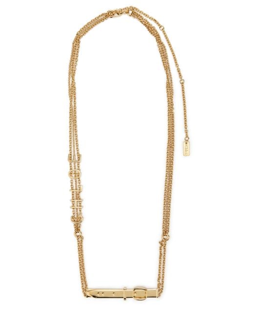 Chloé Metallic Plated Belt