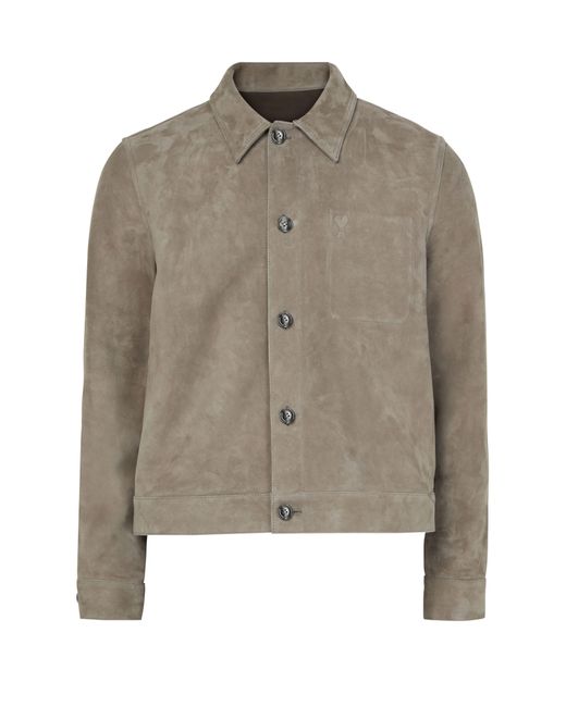 AMI Geknöpfte Jacke in Green für Herren