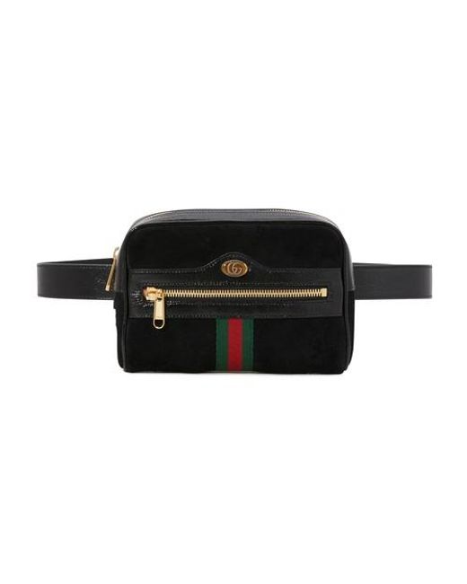 Gucci Ophidia Belt Bag in Black - Lyst