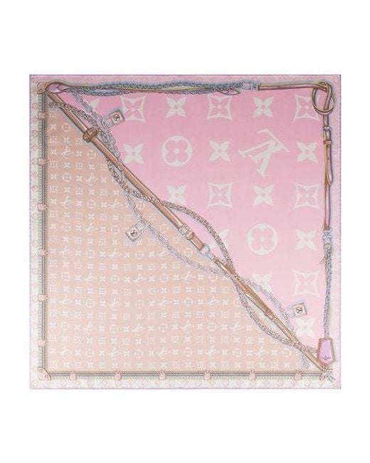 Louis Vuitton Perfect Match Square 70 in Pink