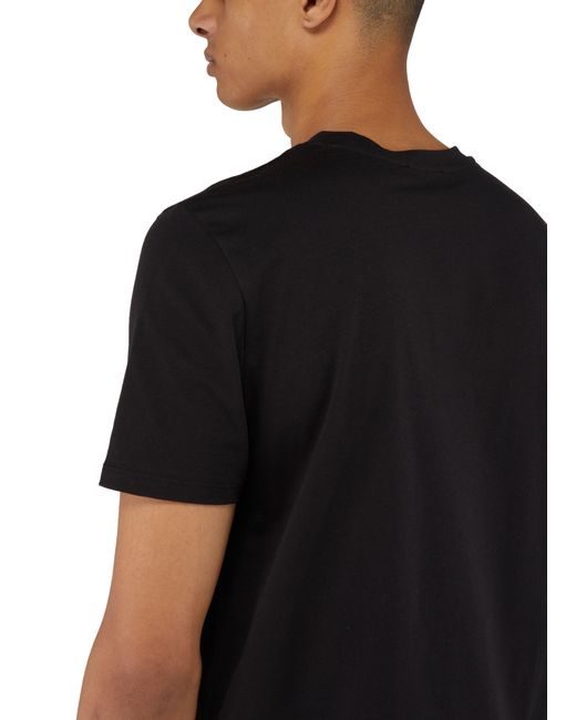 A.P.C. Black Vpc Color H T-shirt for men