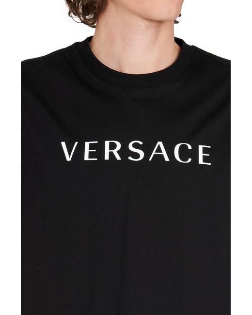 Versace Mitchel Fit T-shirt in Black for Men | Lyst