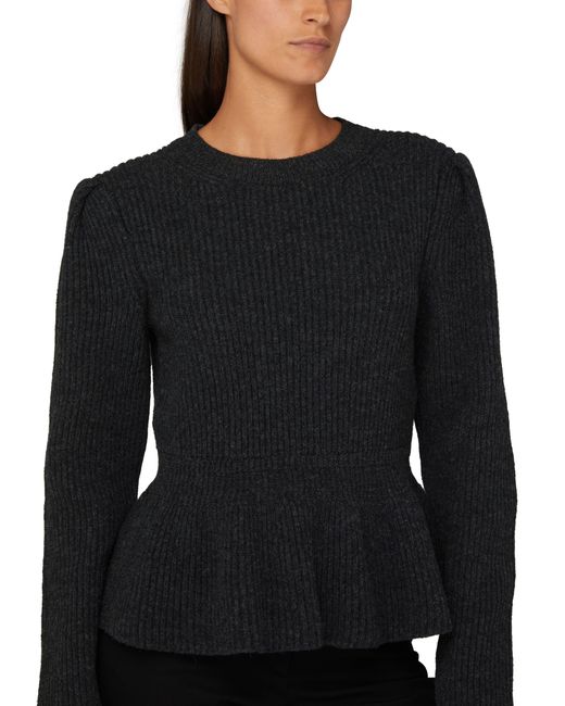 Lemaire Black Peplum Sweater