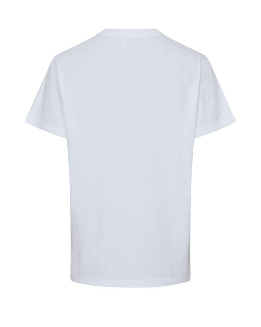 T-shirt col rond Chloé en coloris White