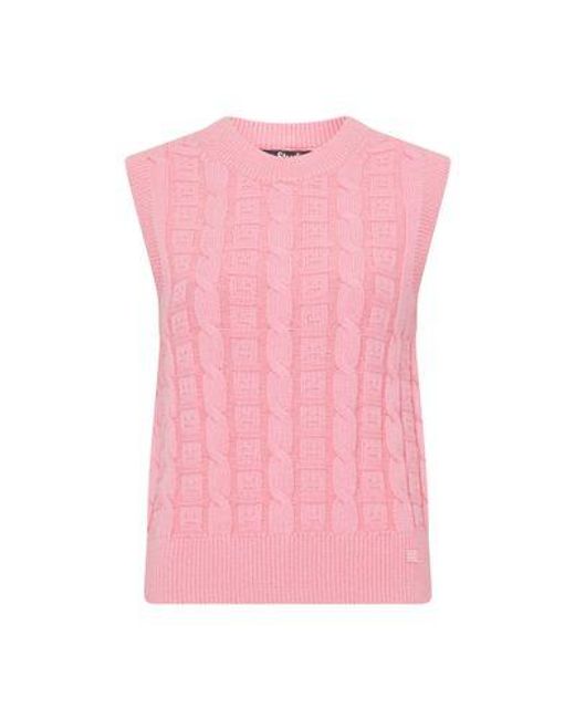 Acne Pink Sleevless Sweater