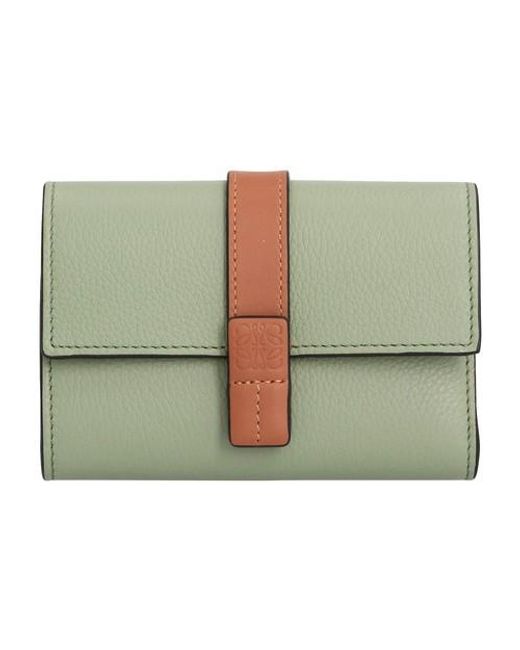 loewe green wallet