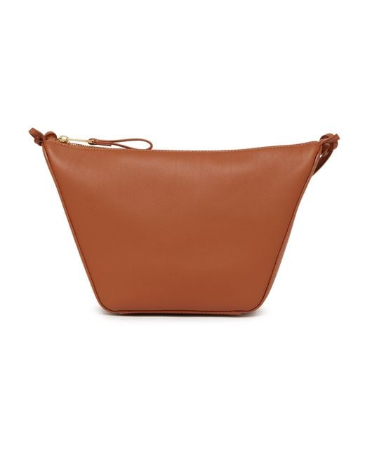 Loewe Brown Hammock Mini Hobo Bag