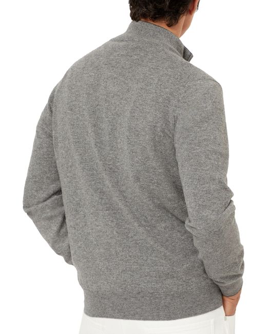 Brunello Cucinelli Gray Cashmere Sweater for men