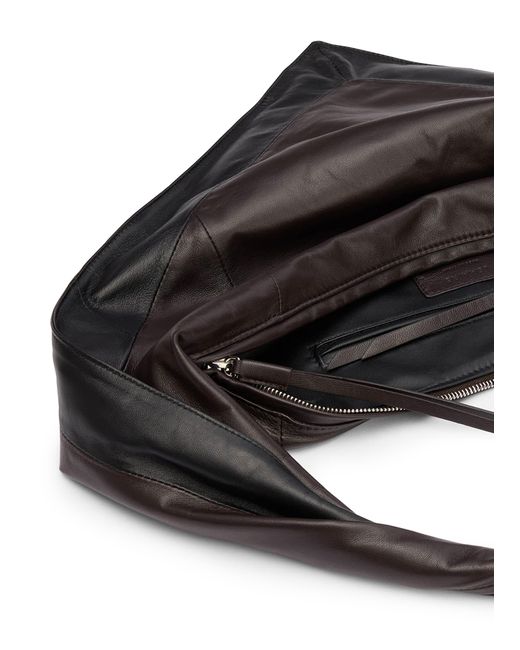 Lemaire Black Kleine Handtasche Mit Schaltuch