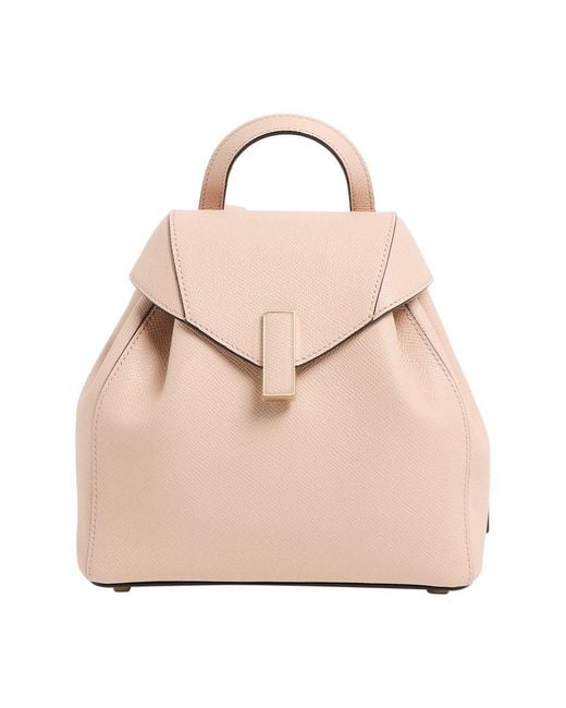 Valextra Pink Mini-Rucksack Iside