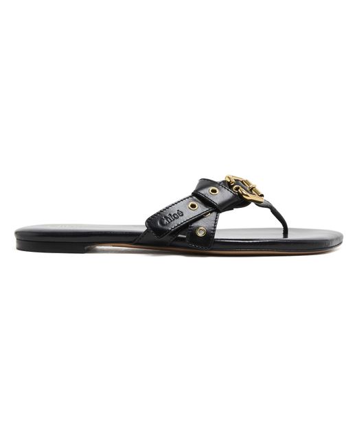 Chloé Blue Mae Sandals