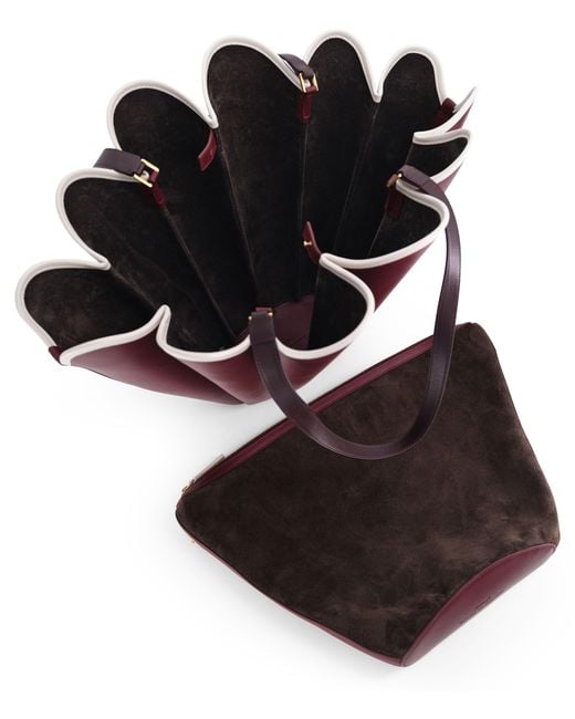 Mlouye Purple Shell Handbag