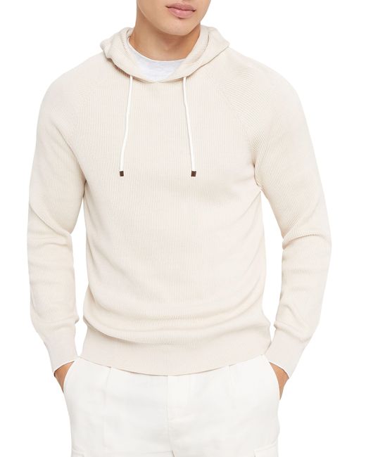 Brunello Cucinelli White Sweatshirt-style Sweater for men